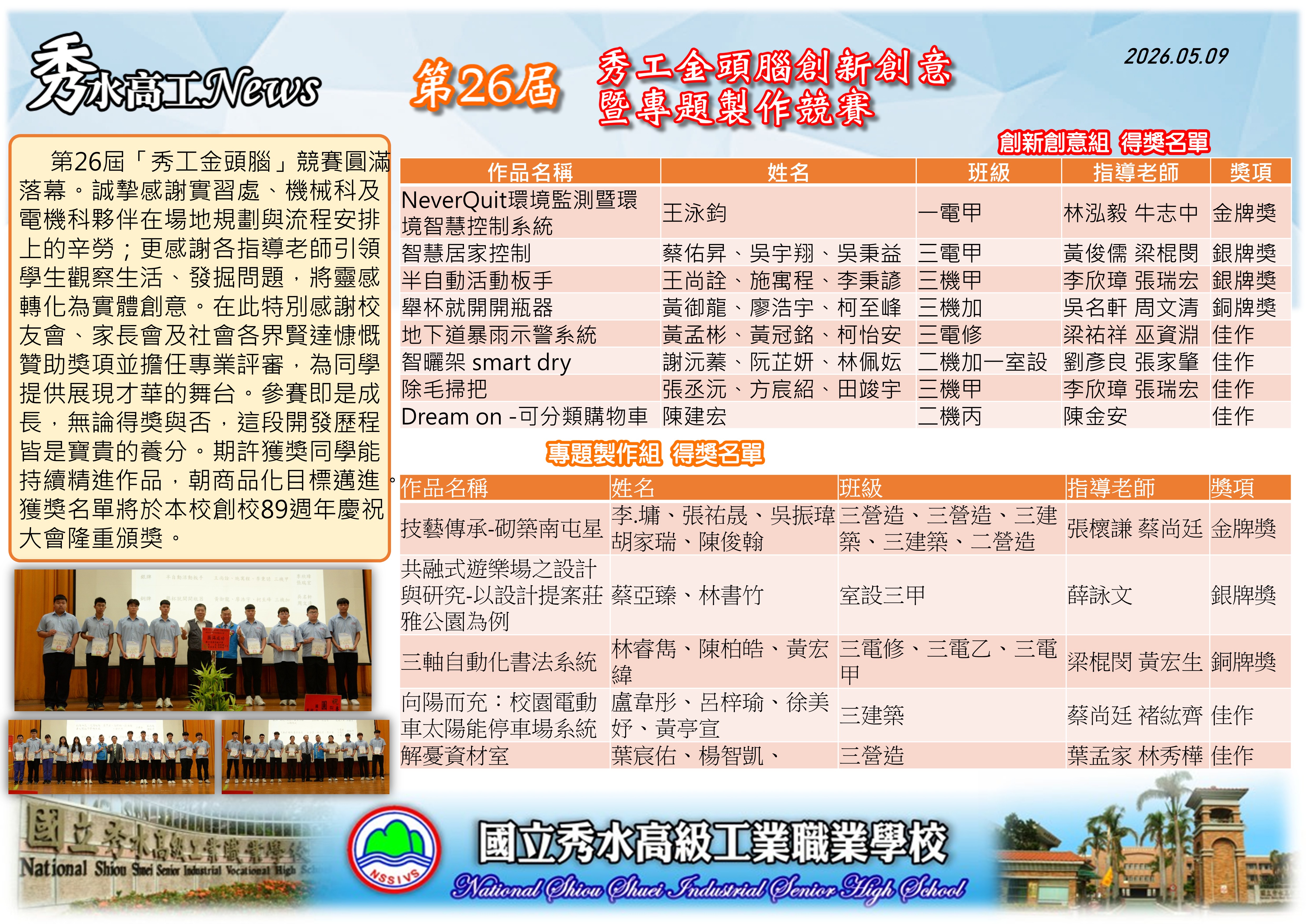 115秀工金頭腦