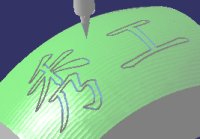 三軸刻字 三軸刻字