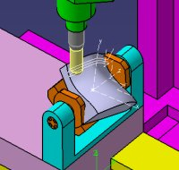 CATIA--五軸同動加工模擬 CATIA--五軸同動加工模擬