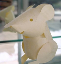 雷射切割--鼠紙雕 雷射切割--鼠紙雕