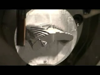 單葉片實機粗銑加工 單葉片實機粗銑加工